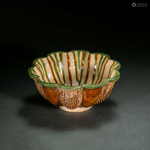 CHINESE TRI-COLORED BOWL, TANG DYNASTY