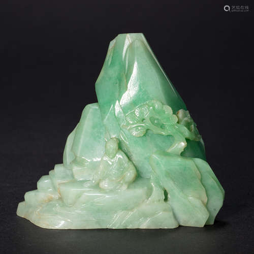 CHINESE JADE SHANZI, QING DYNASTY