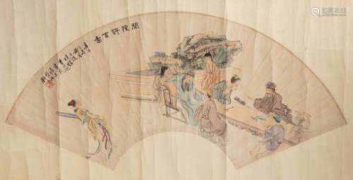 CHINESE PAINTING AND CALLIGRAPHY BY FEI DANXU, QING DYNASTY