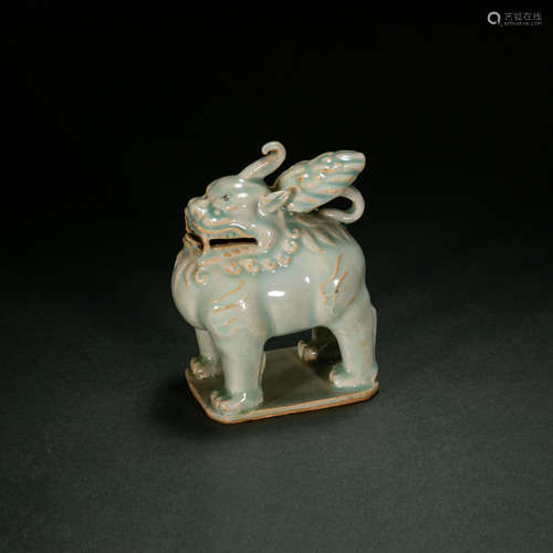 CHINESE HUTIAN WARE UNICORN AROMA STOVE, SONG DYNASTY