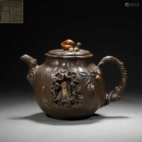 Arhat Purple Clay Teapot