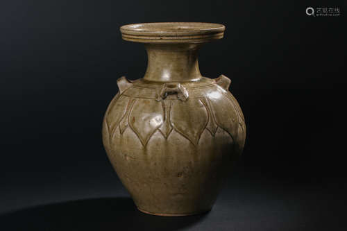 Song Dynasty Celadon Four-eared Vase