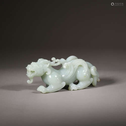 Hetian jade beast