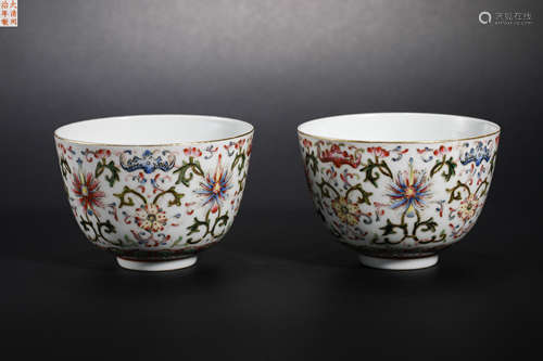 Qing Dynasty Flower Bowl