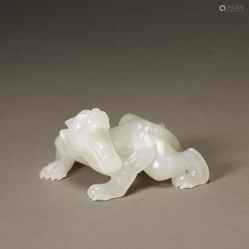 Hetian jade beast