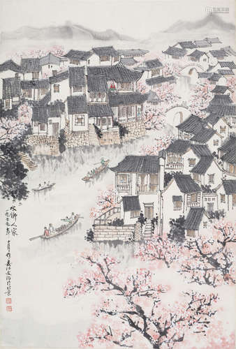 Song Wenzhi, Chinese painting of Landscape