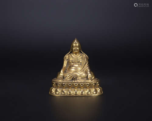 18th century, Bronze Buddha statue