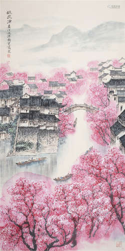 Song Wenzhi, Chinese painting of Landscape