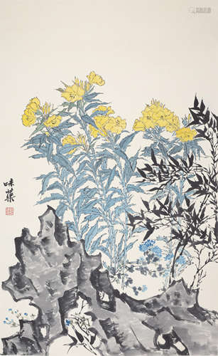 Guo Weiling, Chinese painting of Flowers