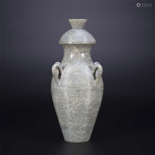 Jade vase