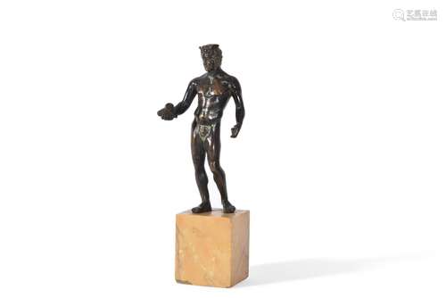 AFTER THE ANTIQUE, A BRONZE FIGURE OF EITHER PERSEUS OR HERM...