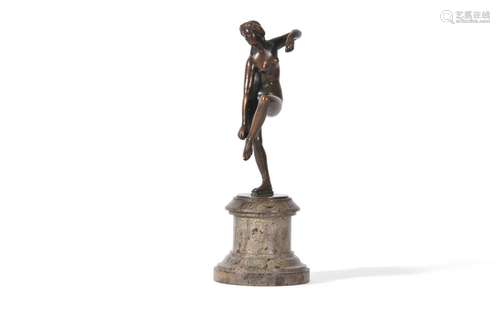 AFTER THE ANTIQUE, AN ITALIAN BRONZE FIGURE OF VENUS, 19TH C...