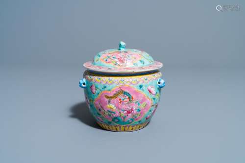 KAMCHENG' BOWL AND COVER FOR THE STRAITS OR PERANAKAN M...