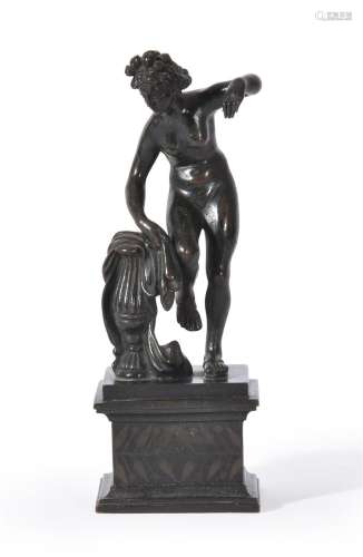 AFTER THE ANTIQUE, A BRONZE FIGURE OF VENUS, ATTRIBUTED TO T...