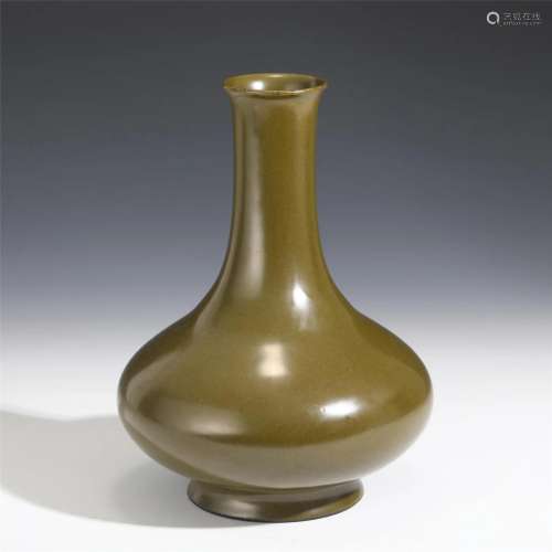 A Tea-Dust Glazed Vase