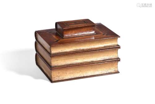 AN UNUSUAL NOVELTY VICTORIAN WALNUT, INLAID AND PARCEL GILT ...
