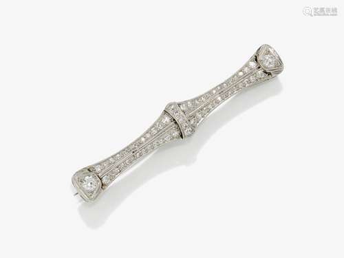 A bar brooch