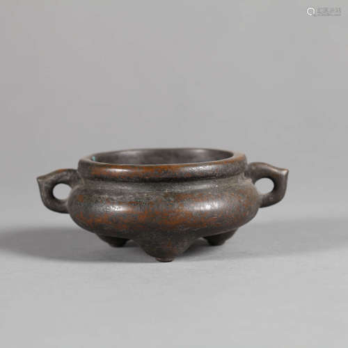 Bronze Double Eared Censer