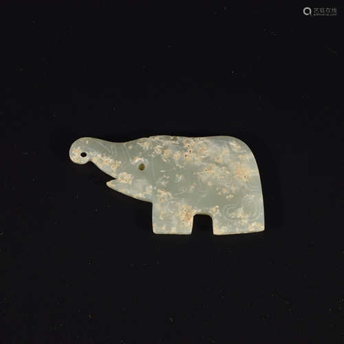 Khotan Jade Elephant