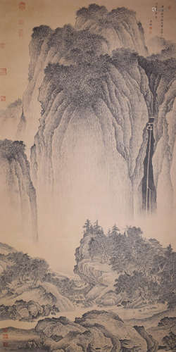 Chinese Landscape Painting, Wang JiMark