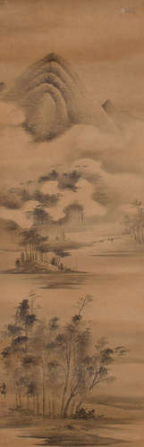 Chinese Landscape Painting, GuHuai Mark