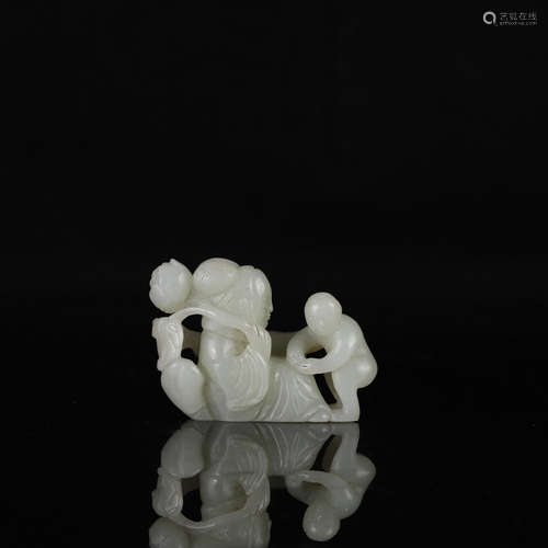 White Jade Mother and Child