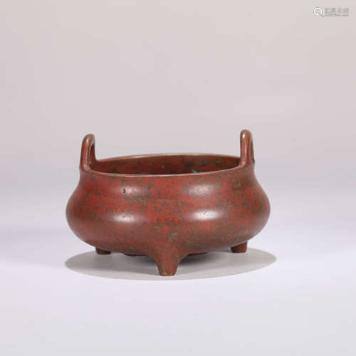 Bronze Double Eared Censer