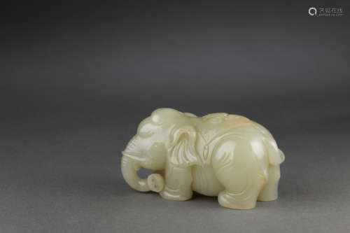 Jade Ornament in Elephant form