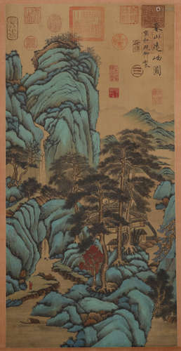 Ink Painting of Landscape from SongHuiZong