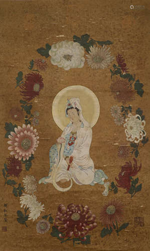 Silk Vertical in Avalokitesvara from LiuSongNian