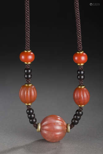 Agate Beads from Qing