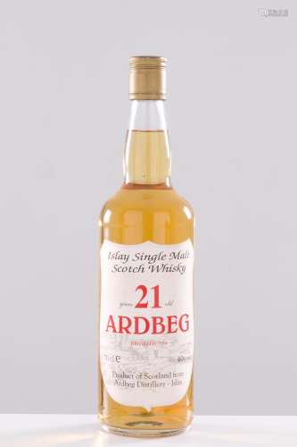 Ardbeg Islay Single Malt Scotch Whisky 21yo (1 bt)