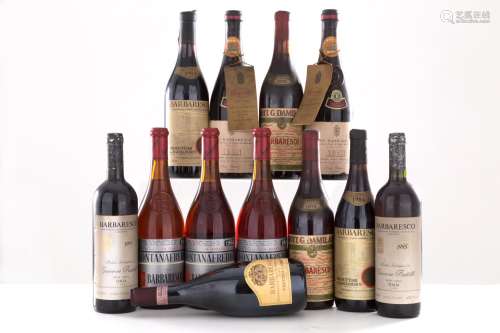 Selection of Barbaresco (12 bts)