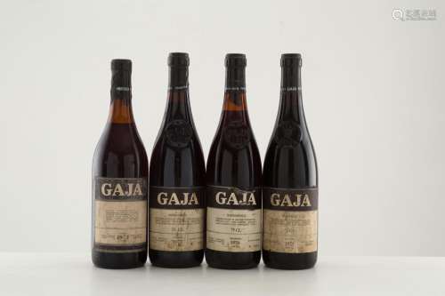 Barbaresco Gaja (4 bts 1973, 1975, 1976, 1977)