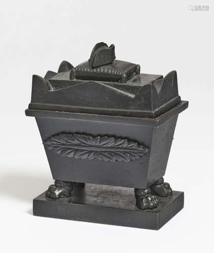 A \"Napoleon's sarcophagus\" inkstand