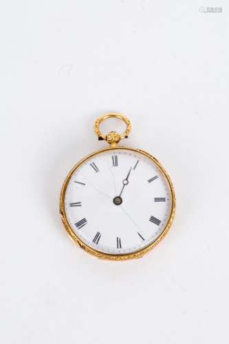 COURVOISIER. Golden pocket watch. To be reviewed
