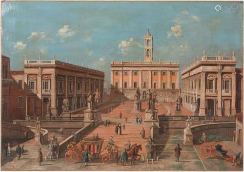 CANALETTO (follower of). Oil painting in canvas