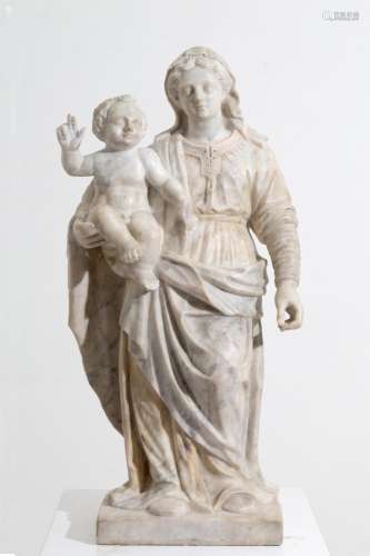 Carrara marble sculpture. Early 17th c.