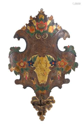 Sconce in the shape of a shield. 20th century