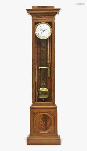 A grandfather clock with equation display and Republican cal...