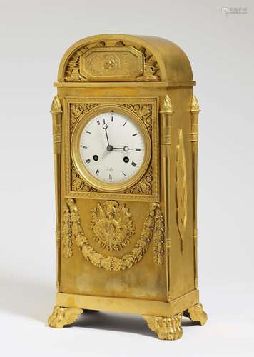 A pendulum clock \"Stele en borne\"