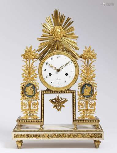 A pendulum clock \"aux Soleil\"