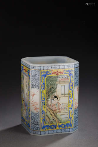 Colored Pen Holder from QianLong