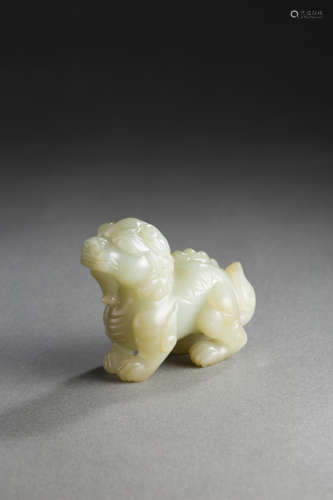 Jade Ornament in Beast form from Qing