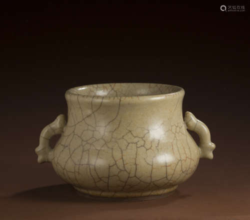 Ancient porcelain censer