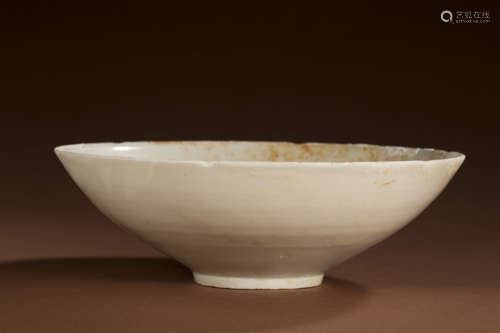 Ding kiln bowl in song Dynasty