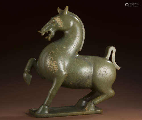 Ancient Chinese jade horse