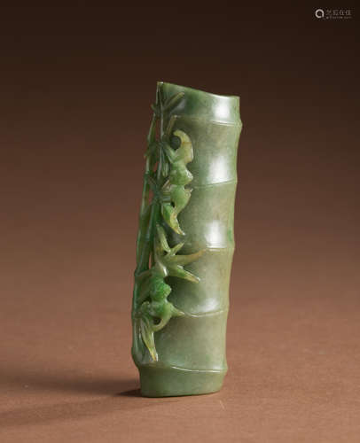 Jade ornaments from the Qing Dynasty