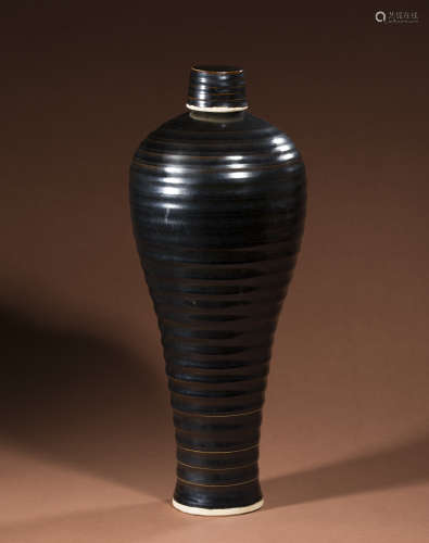 Song Dynasty black plum vase