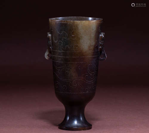 The ancient jade cup